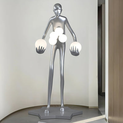 Silvaris Sculptural Floor Lamp