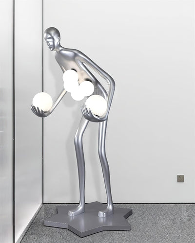 Silvaris Sculptural Floor Lamp
