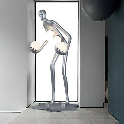Silvaris Sculptural Floor Lamp