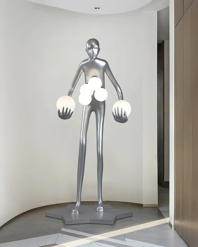 Silvaris Sculptural Floor Lamp