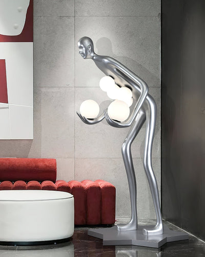 Silvaris Sculptural Floor Lamp