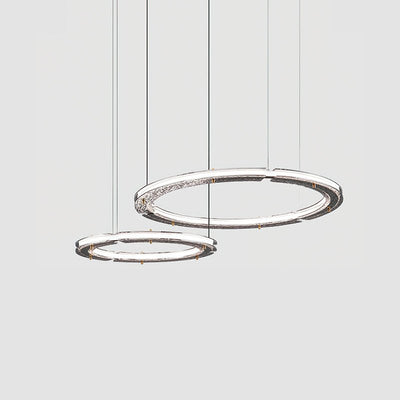 Lunara Dual-Ring Crystal Chandelier
