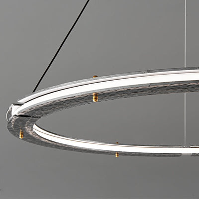 Lunara Dual-Ring Crystal Chandelier
