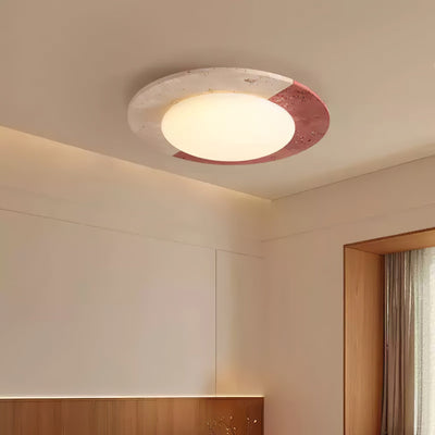 Zeraeos Travertine Ceiling Light