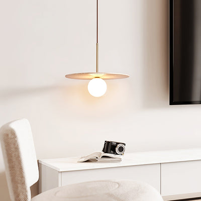 Noreielle Travertine Pendant Light