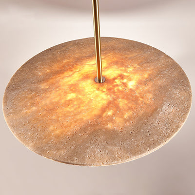 Noreielle Travertine Pendant Light