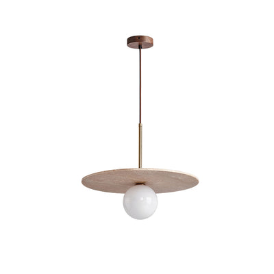 Noreielle Travertine Pendant Light