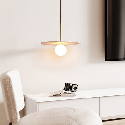 Noreielle Travertine Pendant Light