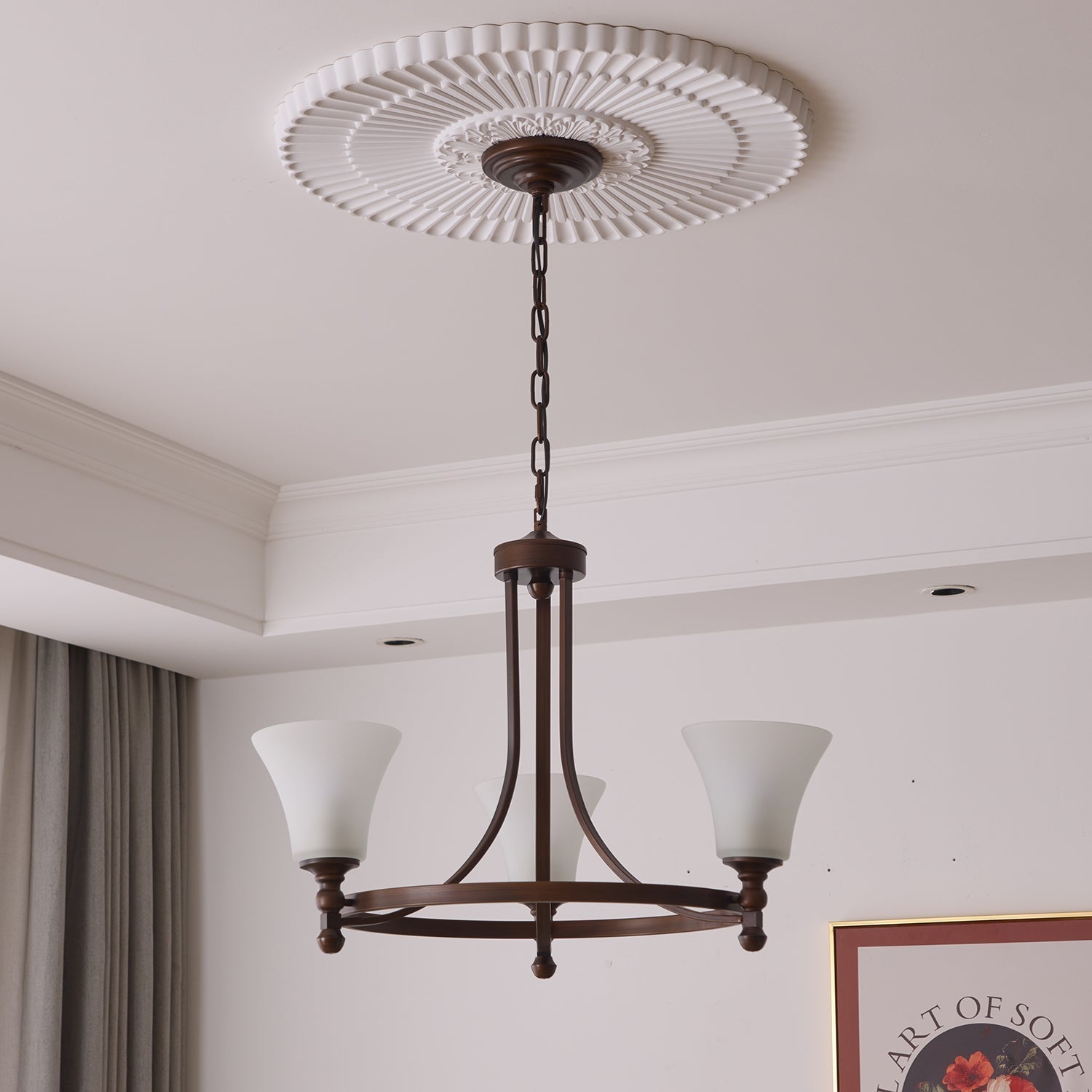 Celestine Traditional Elegance Vintage Glow Chandelier