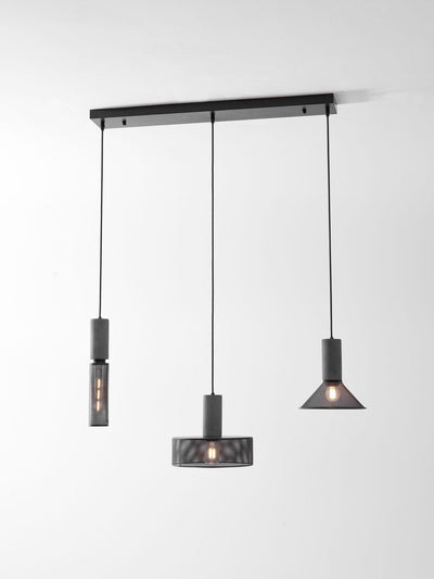 Bellwick Cement Mesh Pendant Light