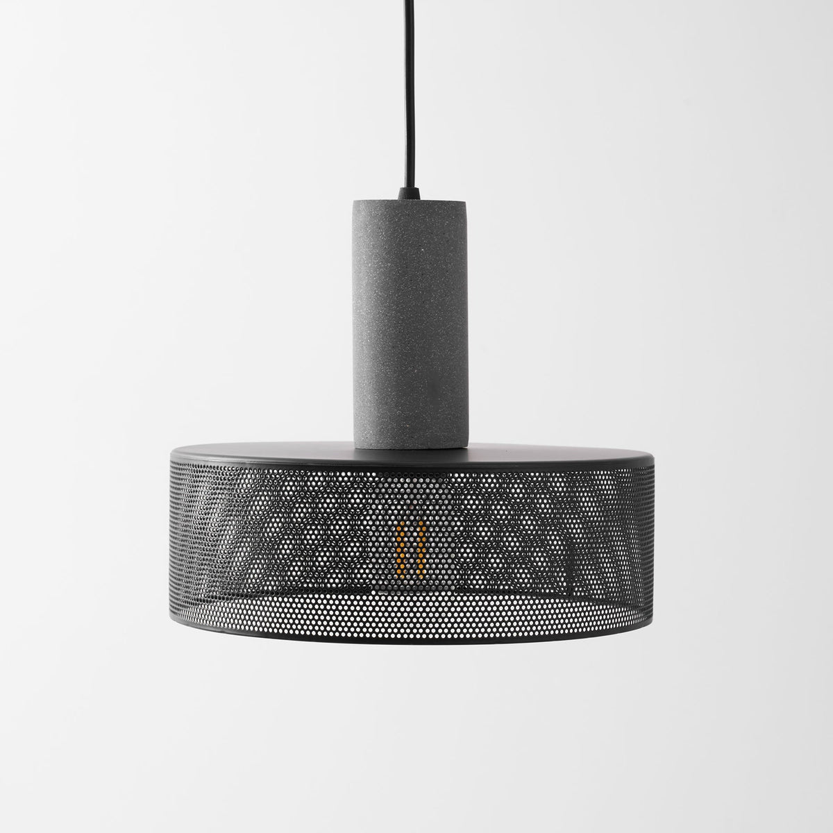 Bellwick Cement Mesh Pendant Light