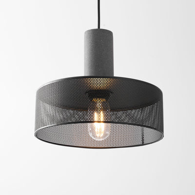 Bellwick Cement Mesh Pendant Light