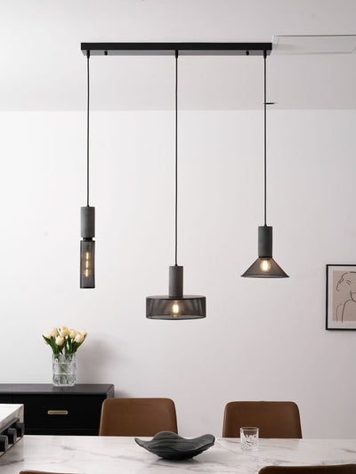 Bellwick Cement Mesh Pendant Light