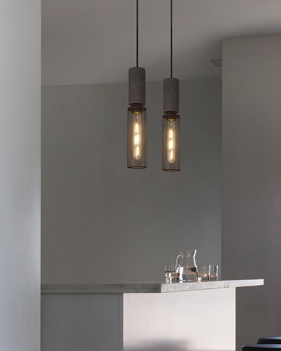 Lumeraine Cement Mesh Pendant Light