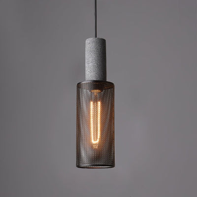 Lumeraine Cement Mesh Pendant Light