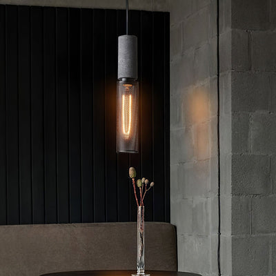 Lumeraine Cement Mesh Pendant Light