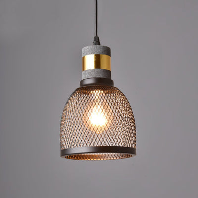 Lumeraine Cement Mesh Pendant Light