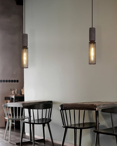 Lumeraine Cement Mesh Pendant Light