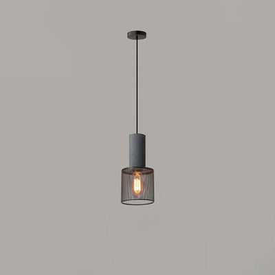 Lumeraine Cement Mesh Pendant Light