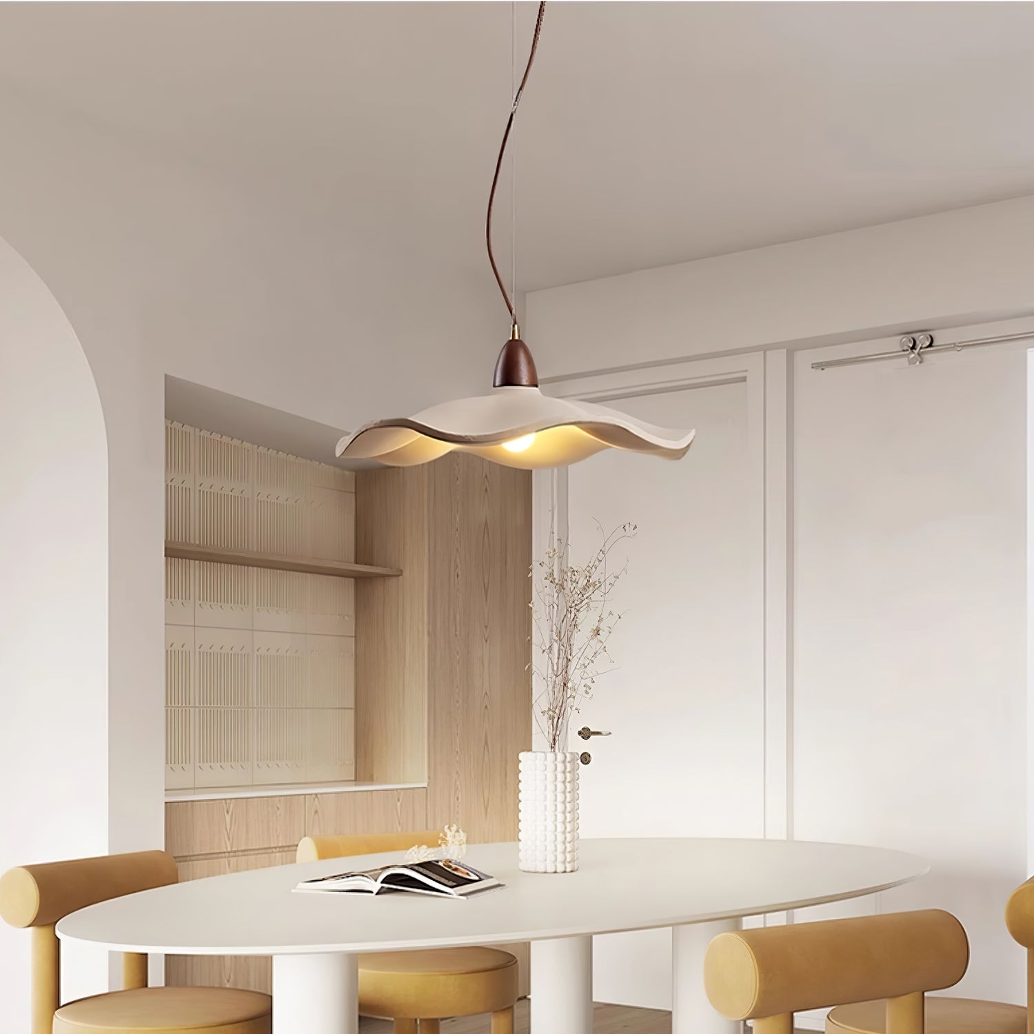 Siro Cement Wave Pendant Light