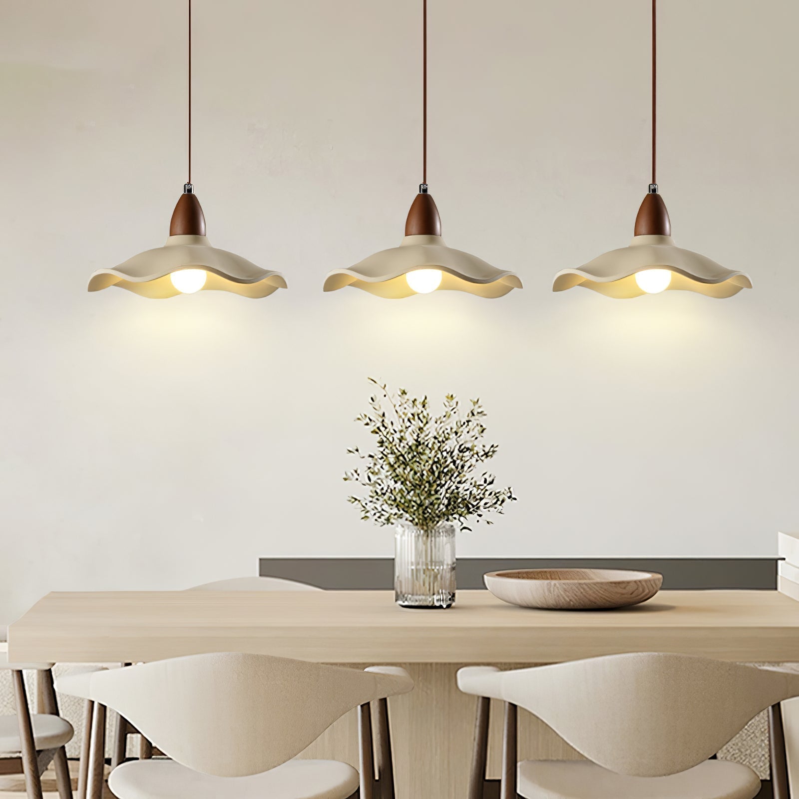 Siro Cement Wave Pendant Light