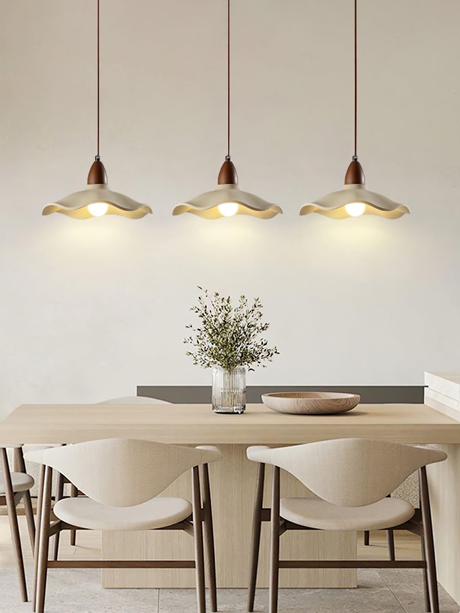 Siro Cement Wave Pendant Light