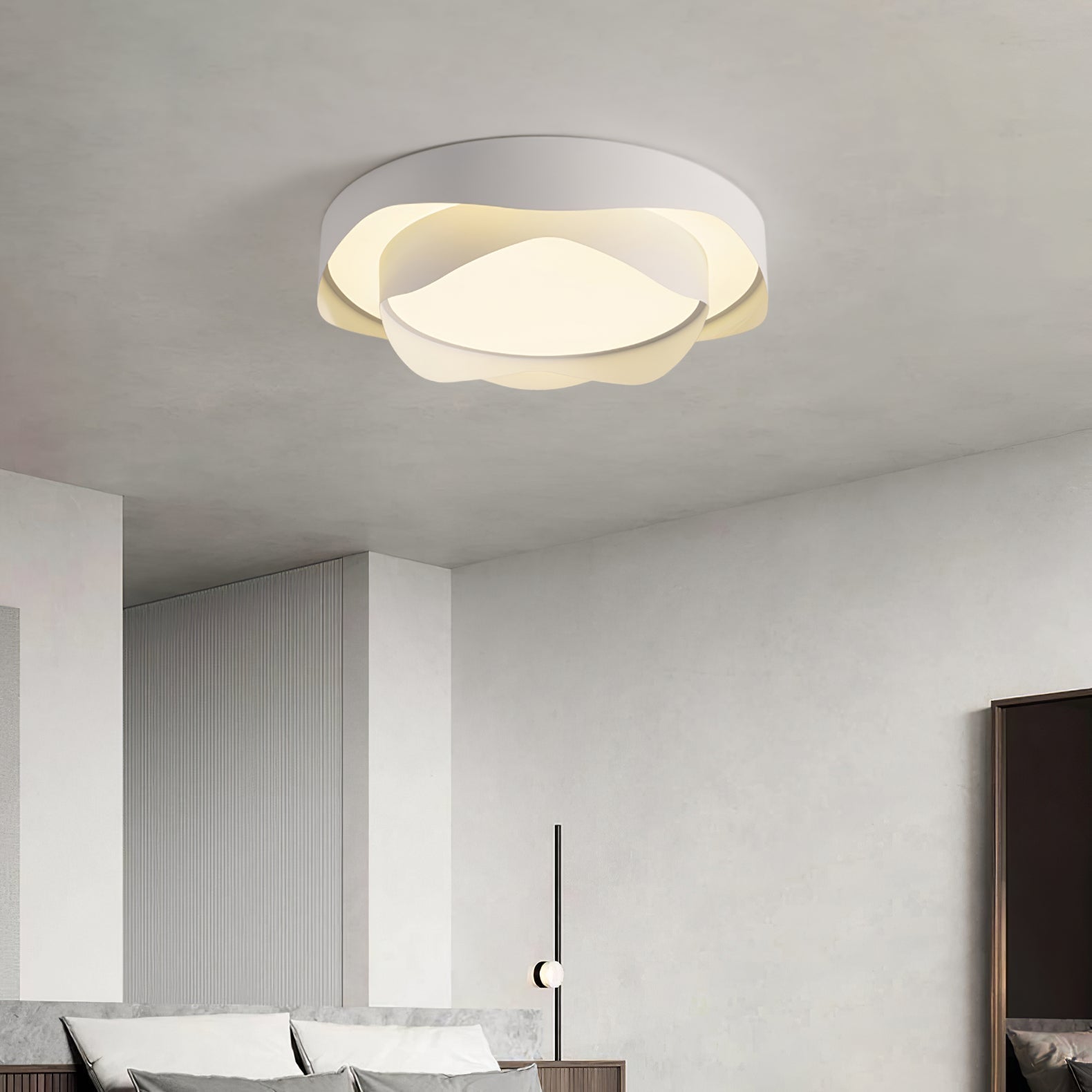 Elaisise Ceiling Lamp White for Living Room