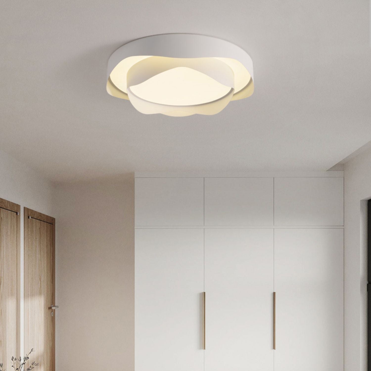 Elaisise Ceiling Lamp White for Living Room