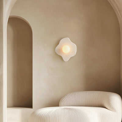 Bloom Rustic Marble Wall Lamp
