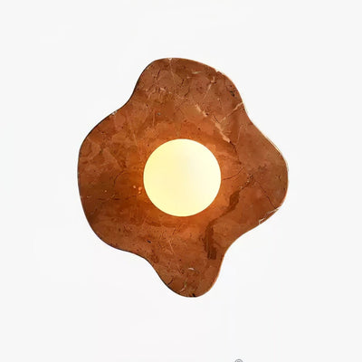 Bloom Rustic Marble Wall Lamp