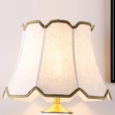 Sparrow Oriental Ceramic Desk Lamp