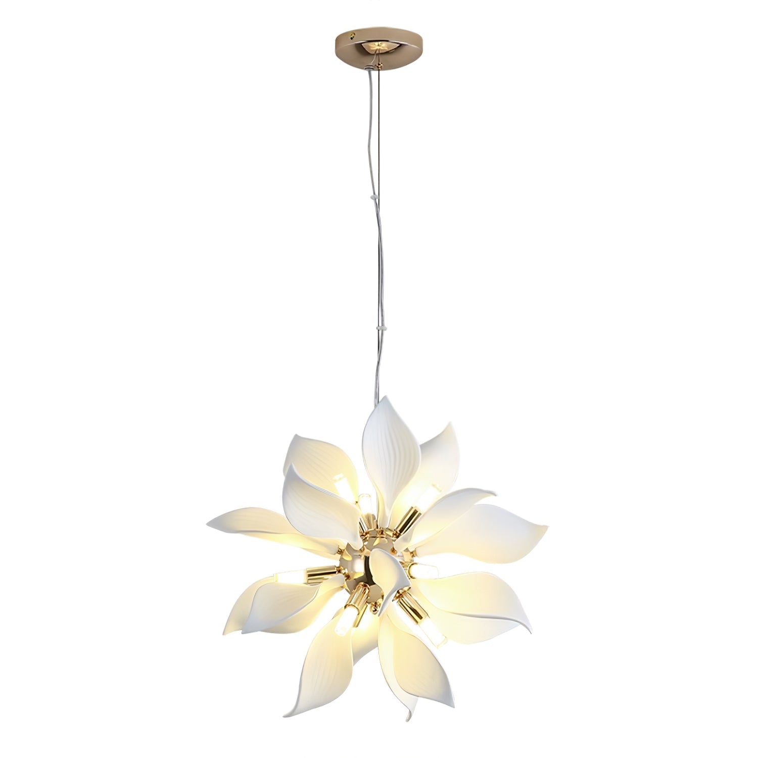 Avir Pendant Lamp Ceramic Petals Blooming