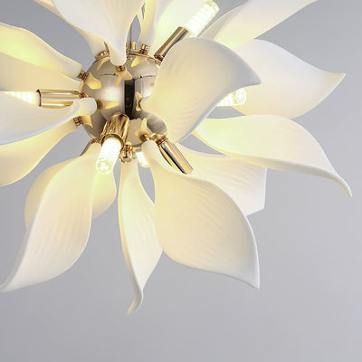 Avir Pendant Lamp Ceramic Petals Blooming