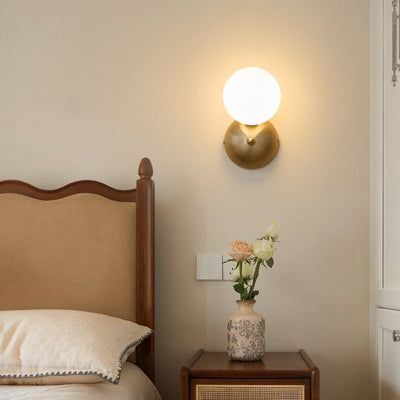 Ordoran Modern Minimalist Glass Wall Lamp