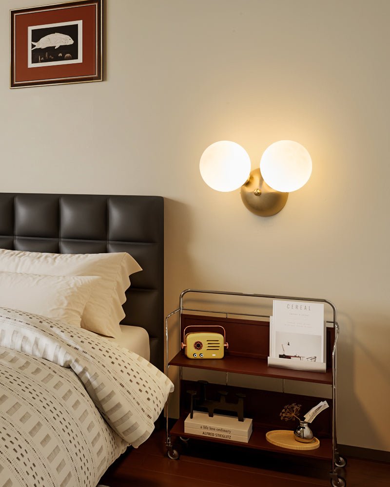 Ordoran Modern Minimalist Glass Wall Lamp