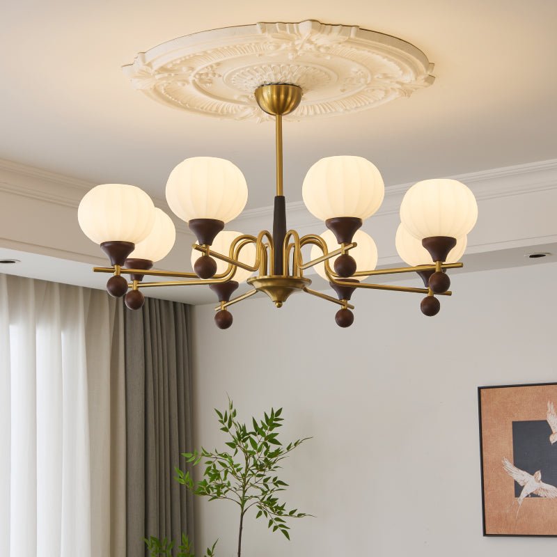 Anorionis Traditional Premium Wood Chandelier