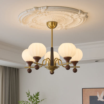 Anorionis Traditional Premium Wood Chandelier