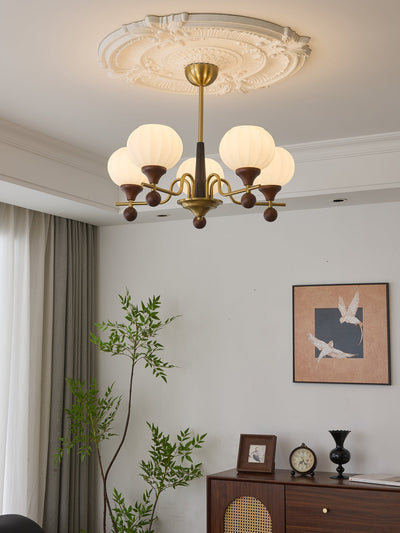 Anorionis Traditional Premium Wood Chandelier