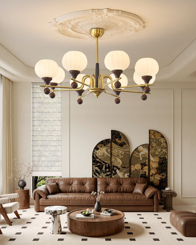 Anorionis Traditional Premium Wood Chandelier