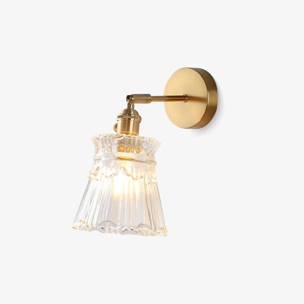 Foski Wall Lamp Flared Crystal Classic