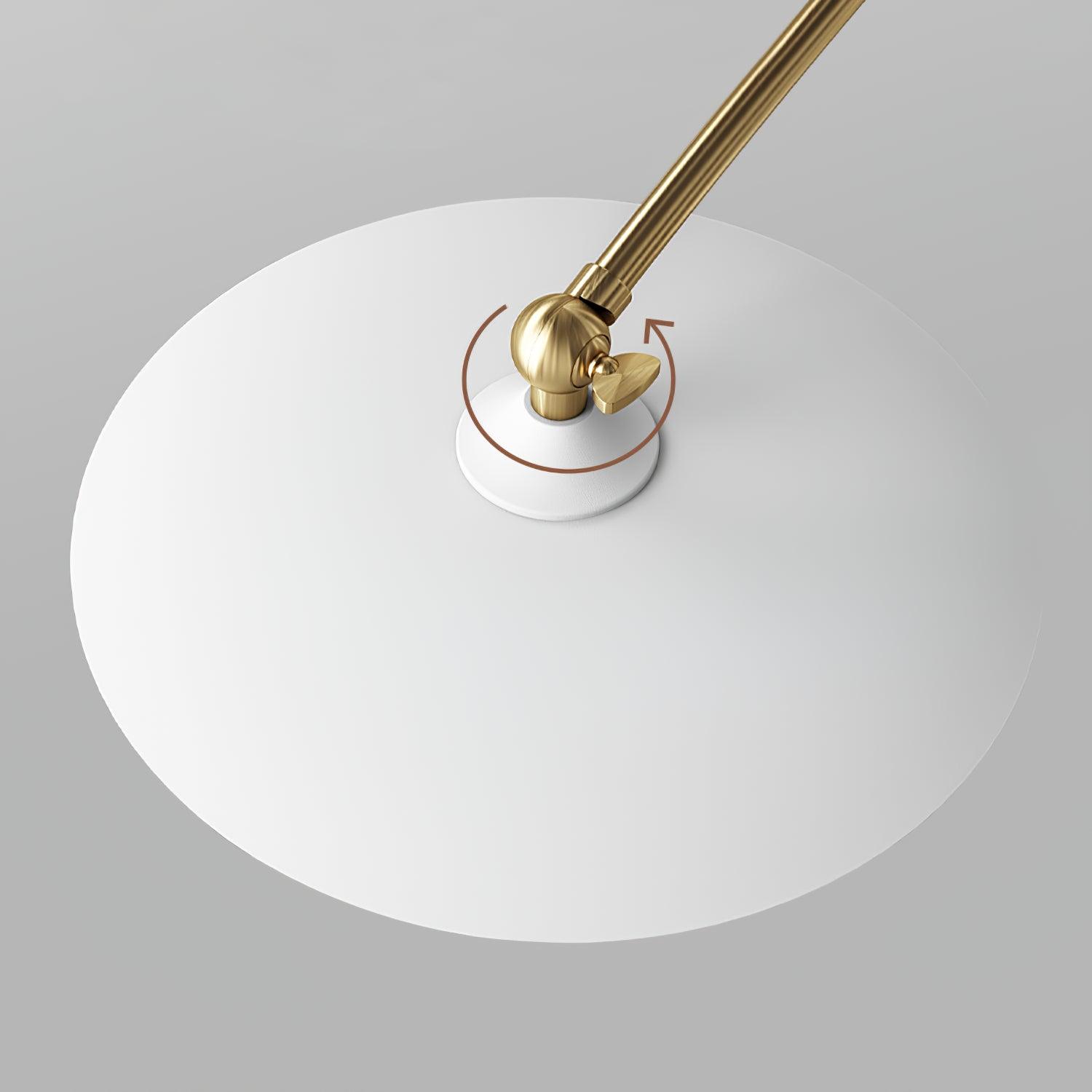 Lark Chandelier with Art Deco-Inspired Mushroom