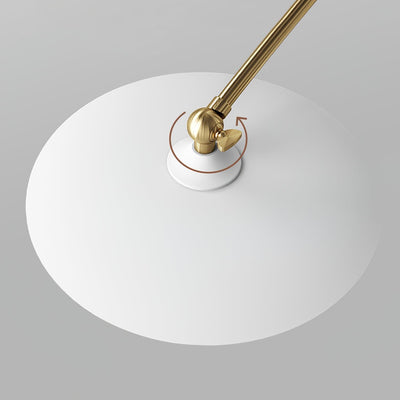 Lark Chandelier with Art Deco-Inspired Mushroom