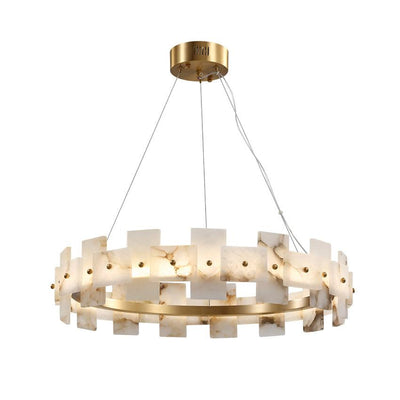 Kivren Alabaster Chandelier Light
