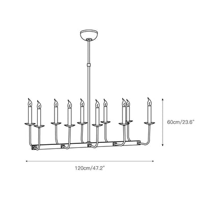 Avenerira Linear Chandelier