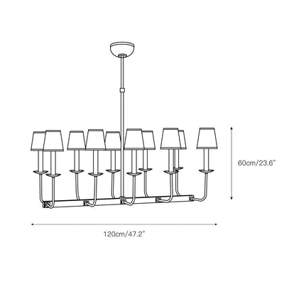 Avenerira Linear Chandelier