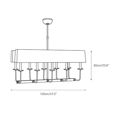 Avenerira Linear Chandelier