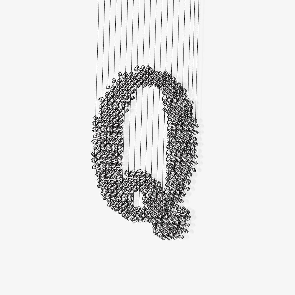 Nerelora Modern Stone Chandeliers
