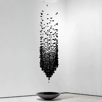 Orinridge Black Stones Chandelier