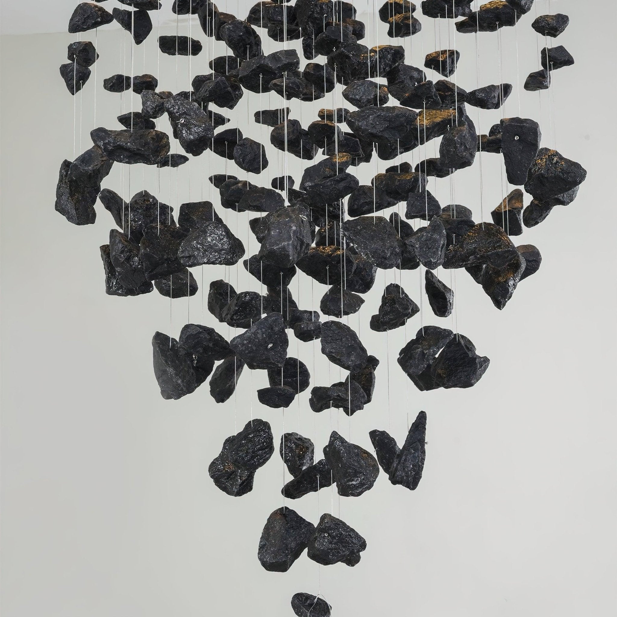 Facet Minimalist Stone Chandeliers