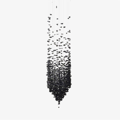 Orinridge Black Stones Chandelier